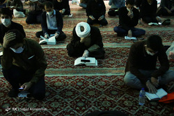 مراسم احیا در جوار مزار شهید نصرالله + فیلم