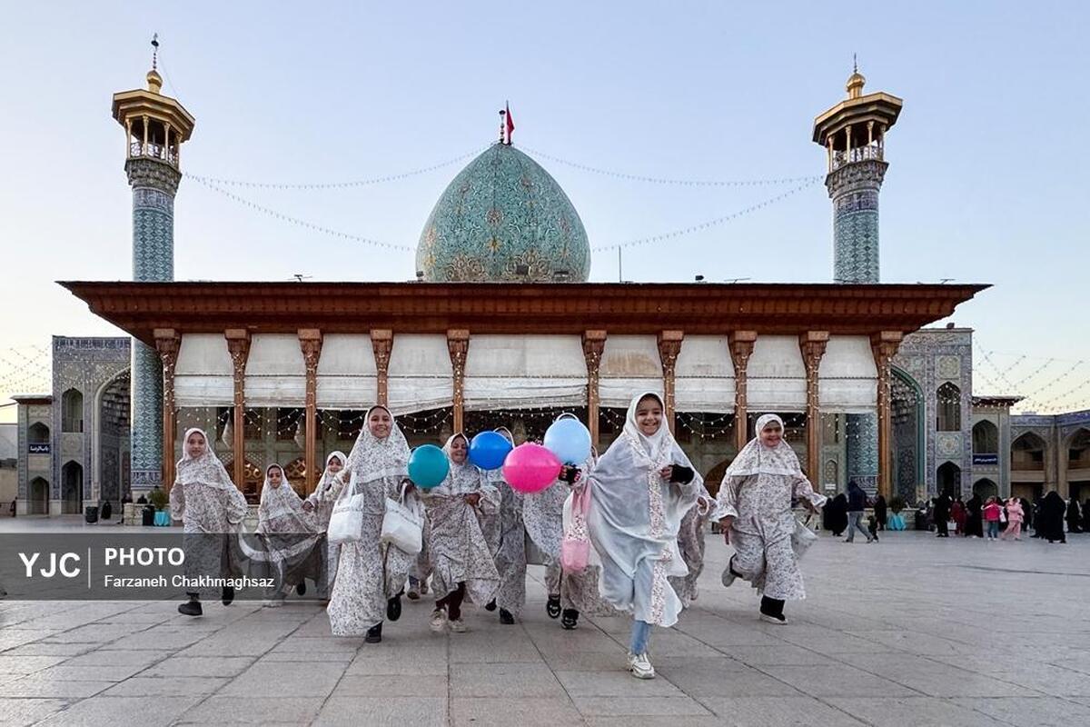 جشن تکلیف دانش آموزان دختر در رشت