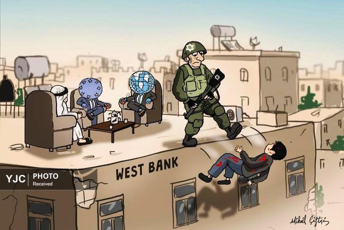 کاریکاتور روز / اصحاب رسانه ایران ؛ سربازان خط مقدم جبهه جنگ روانی ضدصهیونیستی