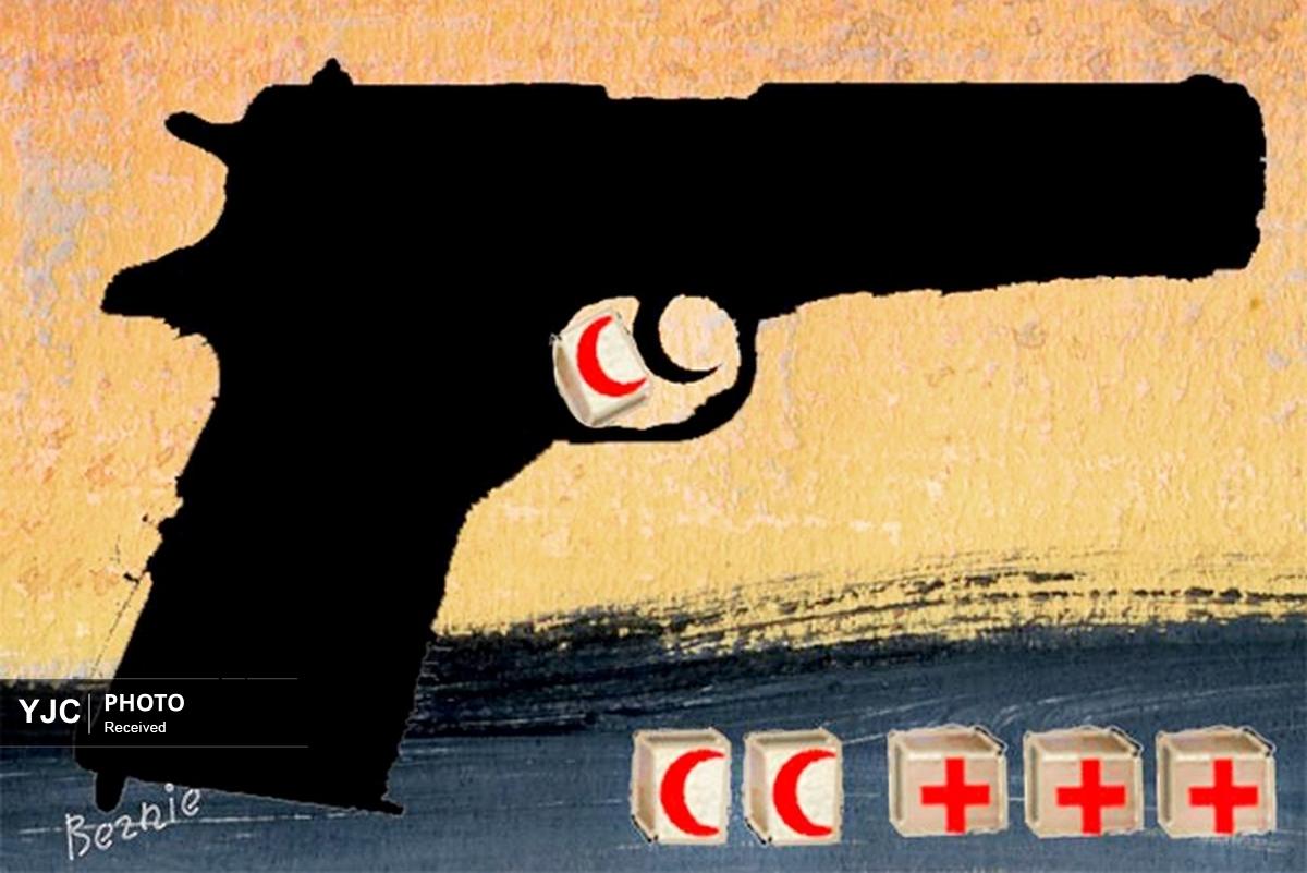 گلباران آمبولانس هدف‌ قرار گرفته شده توسط رژیم صهیونیستی